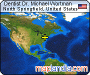  Dentist Dr. Michael Wortman satellite map