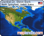 Dentist Dr. Steve Berk satellite map