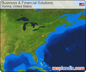 Business & Financial Solutions satellite map