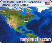 Healthcare Solutions Connection satellite map