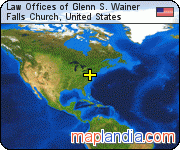Law Offices of Glenn S. Wainer satellite map