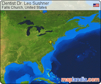 Dentist Dr. Leo Sushner satellite map