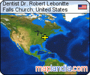 Dentist Dr. Robert Lebonitte satellite map