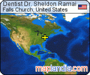 Dentist Dr. Sheldon Ramai satellite map