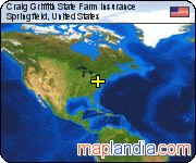 Craig Griffith State Farm Insurance satellite map