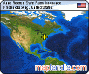 Anne Reeves State Farm Insurance satellite map