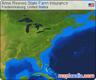 Anne Reeves State Farm Insurance satellite map