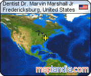 Dentist Dr. Marvin Marshall Jr satellite map