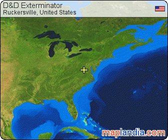 D&D Exterminator satellite map
