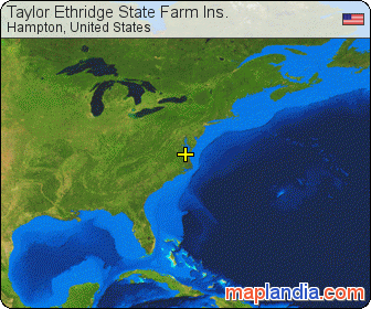 Taylor Ethridge State Farm Ins. satellite map
