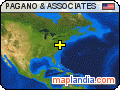 PAGANO & ASSOCIATES satellite map