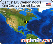 Dentist Dr. Wendy Moore satellite map