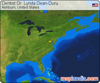 Dentist Dr. Lynda Dean-Duru satellite map