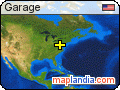Garage's map homepage