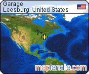 Garage's map homepage