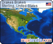Drakes Brakes satellite map
