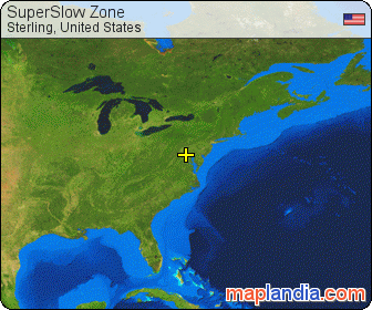 SuperSlow Zone satellite map