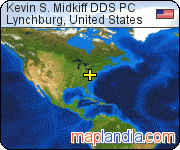 Kevin S. Midkiff DDS PC satellite map