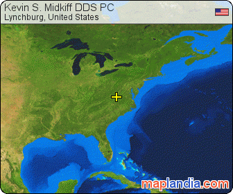 Kevin S. Midkiff DDS PC satellite map