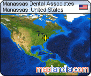 Manassas Dental Associates satellite map