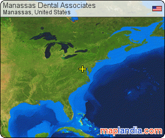 Manassas Dental Associates satellite map