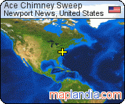 Ace Chimney Sweep satellite map