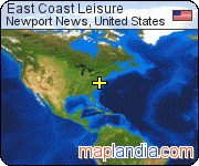 East Coast Leisure satellite map