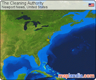 The Cleaning Authority satellite map