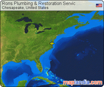 Rons Plumbing & Restoration Servic satellite map