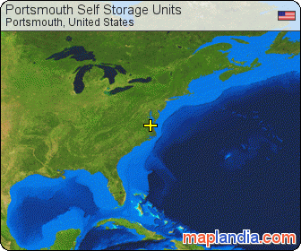 Portsmouth Self Storage Units satellite map