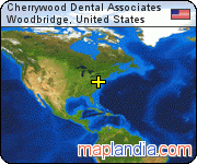 Cherrywood Dental Associates satellite map