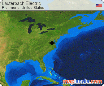 Lauterbach Electric satellite map