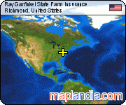 Ray Garfinkel State Farm Insurance satellite map