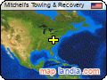 Mitchell's Towing & Recovery satellite map