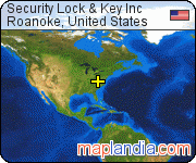 Security Lock & Key Inc satellite map