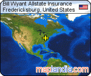 Bill Wyant Allstate Insurance satellite map