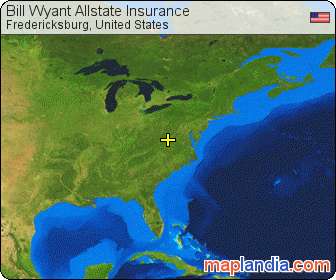 Bill Wyant Allstate Insurance satellite map