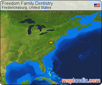 Freedom Family Dentistry satellite map