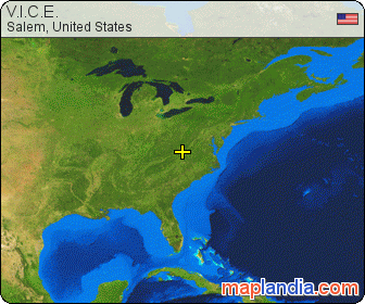 V.I.C.E. satellite map