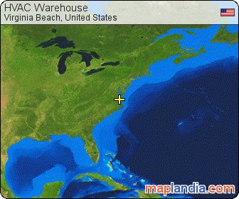 HVAC Warehouse satellite map