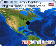 Little Neck Family Dentistry satellite map