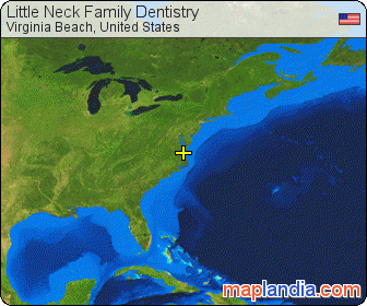 Little Neck Family Dentistry satellite map