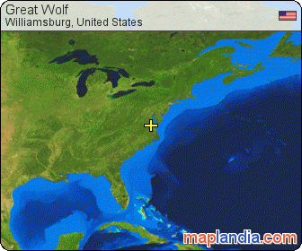 Great Wolf satellite map