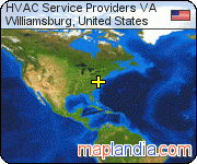 HVAC Service Providers VA satellite map