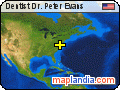Dentist Dr. Peter Evans satellite map