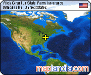 Rich Grant Jr State Farm Insurance satellite map