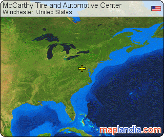 McCarthy Tire and Automotive Center satellite map