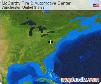 McCarthy Tire & Automotive Center satellite map