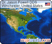 Dr. Jason Powell DDS satellite map