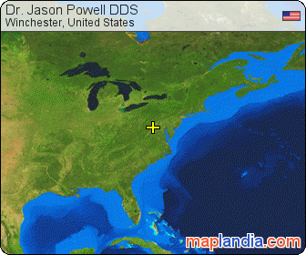 Dr. Jason Powell DDS satellite map